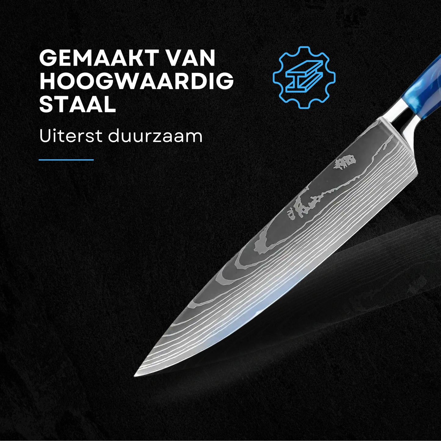 Master Knives 10 Delige Professionele Koksmessen set