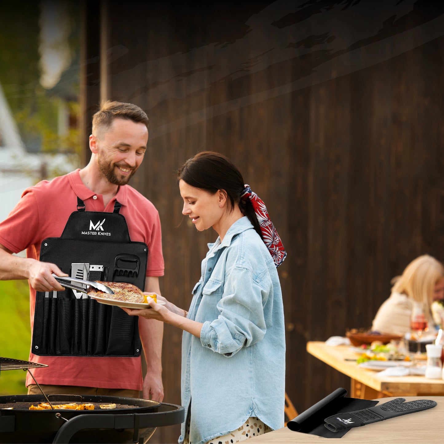17 Delige BBQ Accessoires en Gereedschap Set gemaakt van RVS