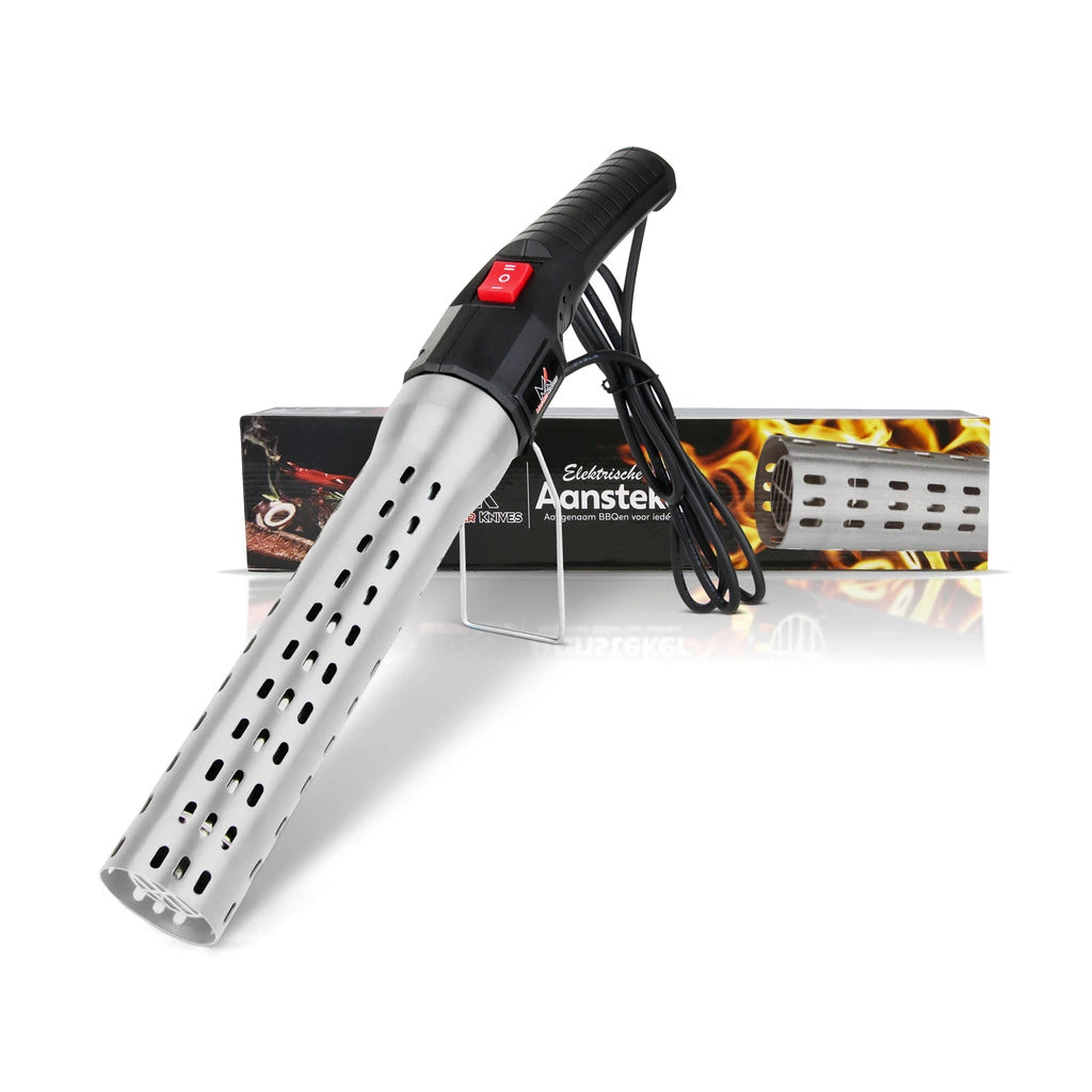 Master Knives Elektrische BBQ Aansteker/Starter Zilver