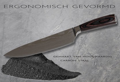 Master Knives 4 Delige Koksmessen Set