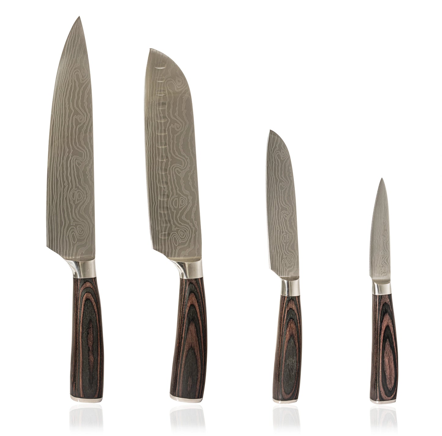 Master Knives 4 Delige Koksmessen Set