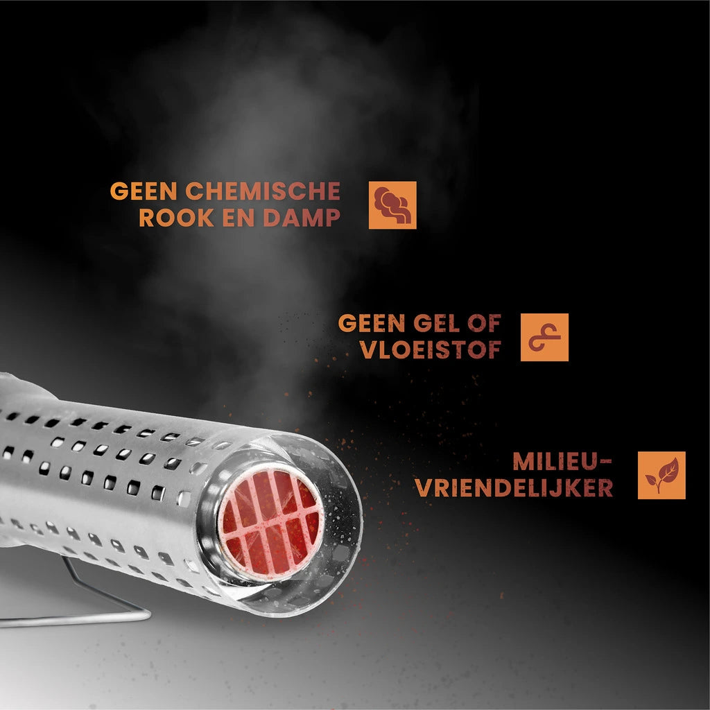 Master Knives Elektrische BBQ Aansteker/Starter Zilver