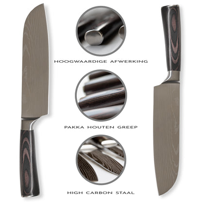 Master Knives 4 Delige Koksmessen Set