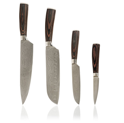 Master Knives 4 Delige Koksmessen Set