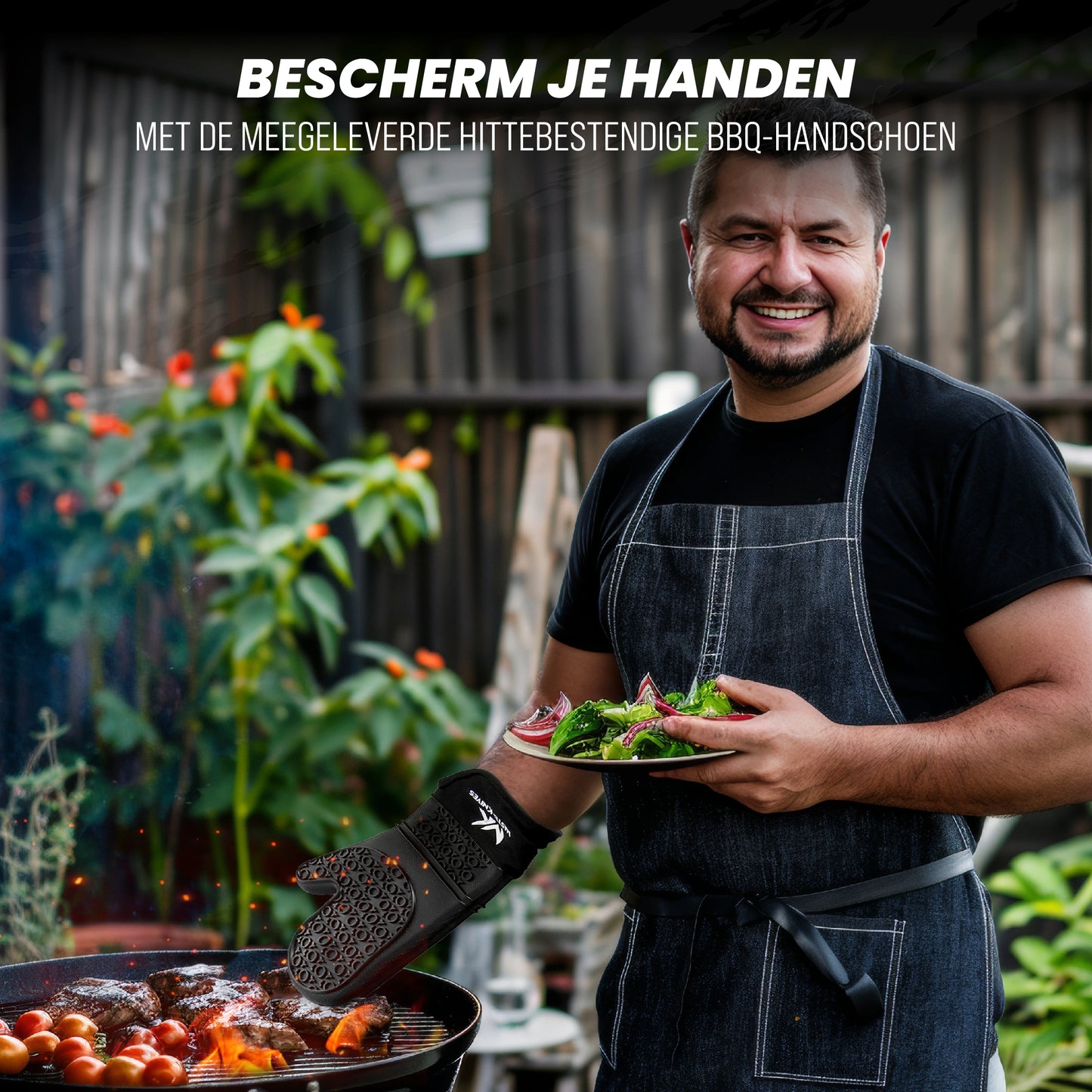 17 Delige BBQ Accessoires en Gereedschap Set gemaakt van RVS