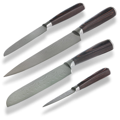 Master Knives 4 Delige Koksmessen Set